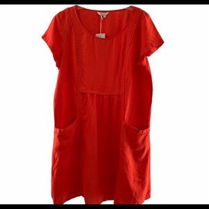 Boden Red Casual Dress
